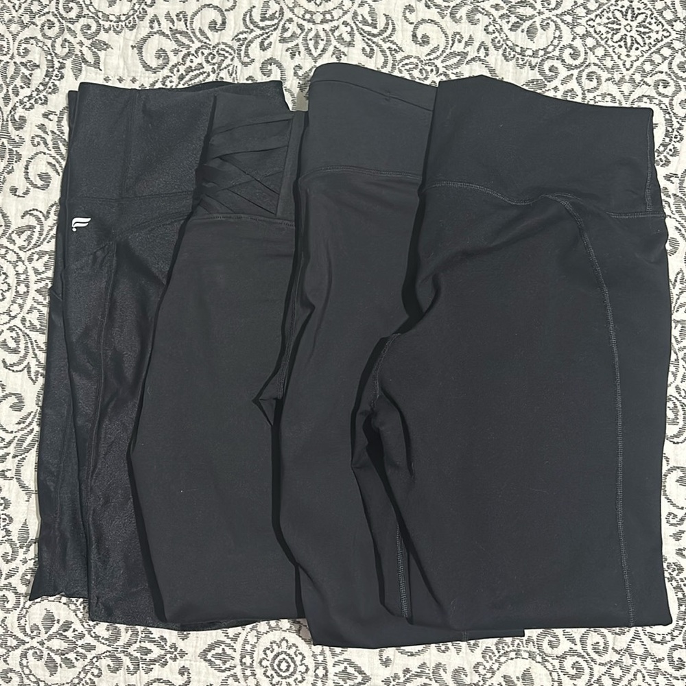 4 Brand new Fabletics Active Leggings